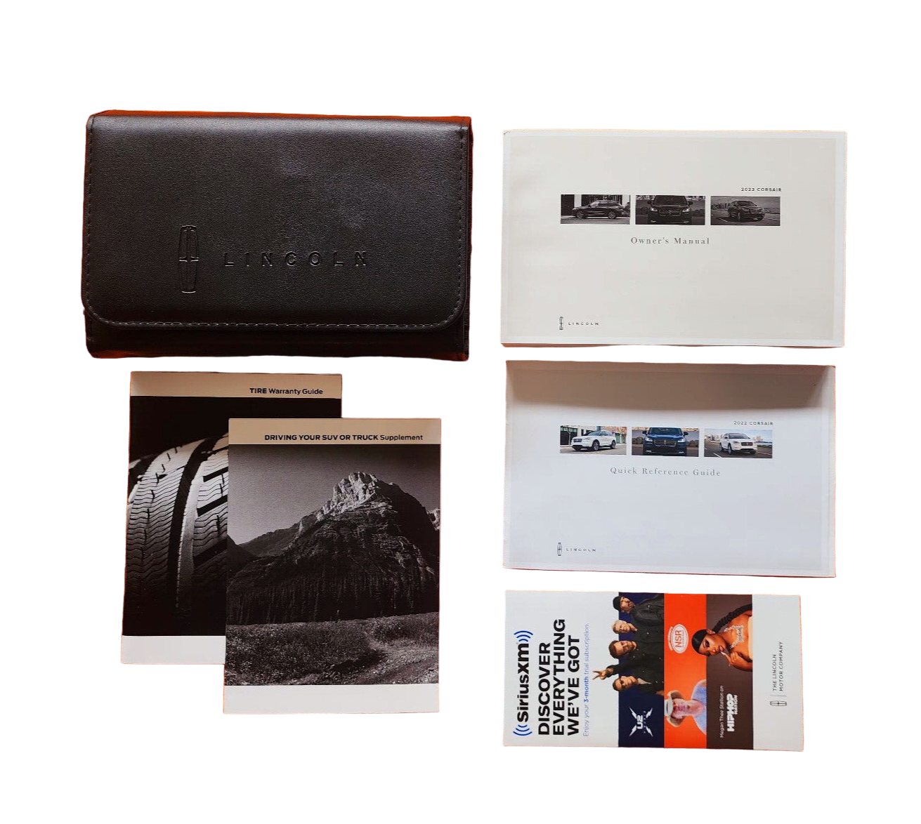 2022 Lincoln Corsair Owners Manual Complete Set