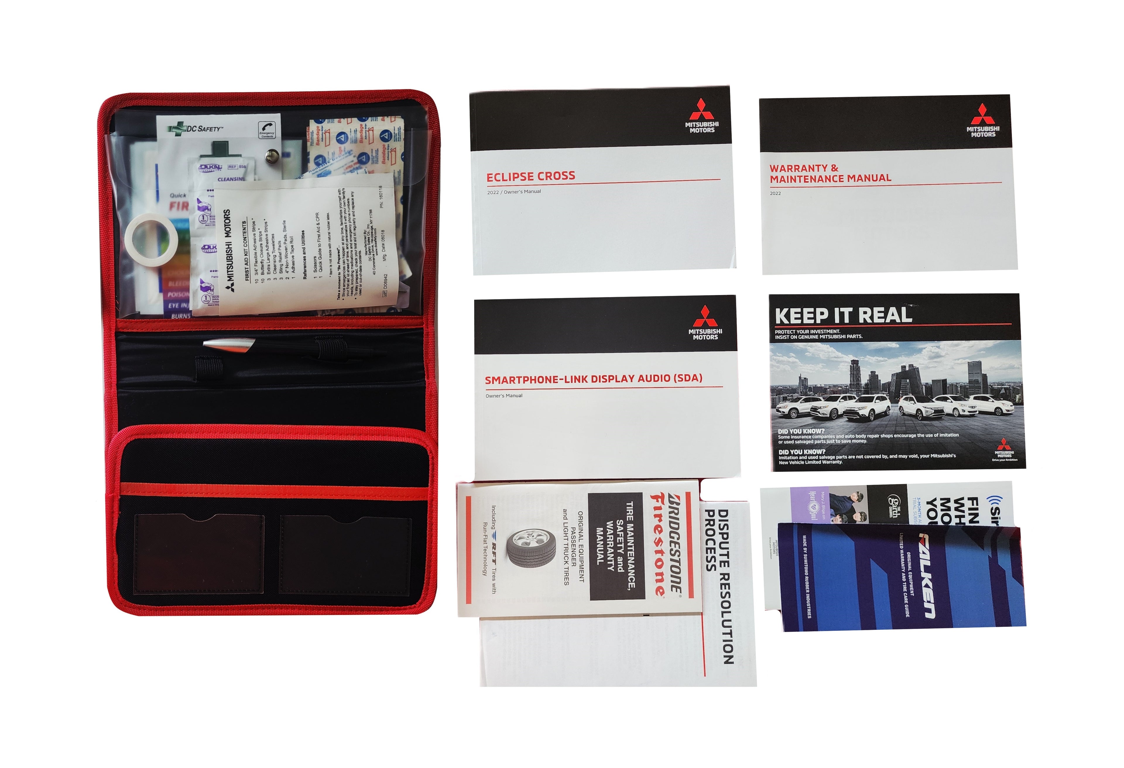 2022 Mitsubishi Eclipse Cross Owners Manual Complete Set