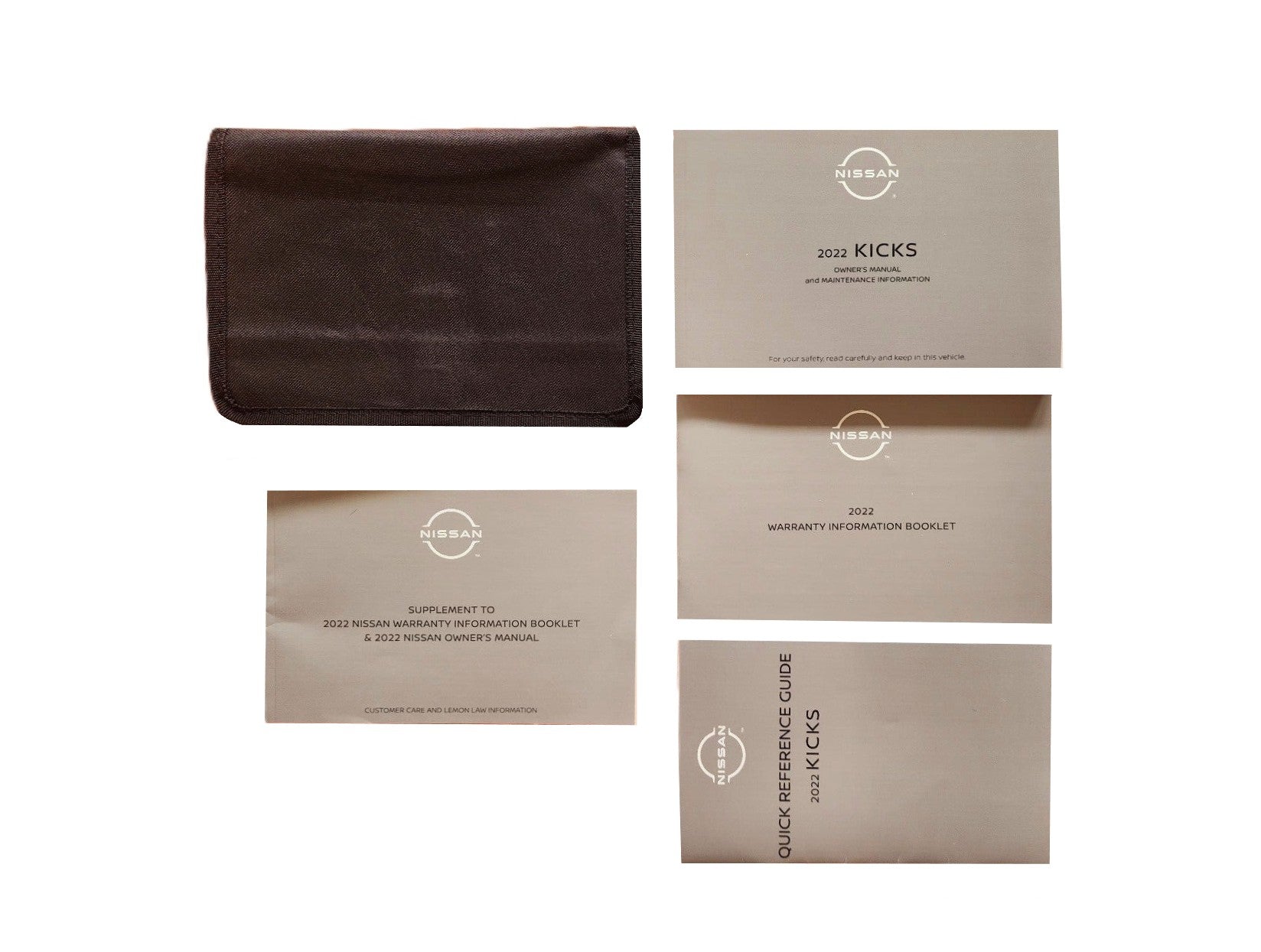 2022 Nissan Kicks Owners Manual Complete Set