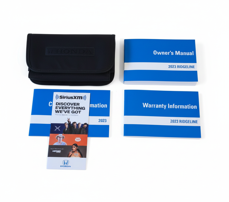 2023 Honda Ridgeline Owners Manual Complete Set