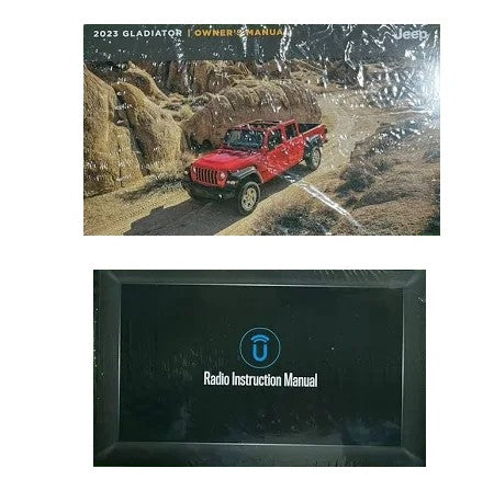 2023 Jeep Gladiator Owners Manual Factory Complete Set