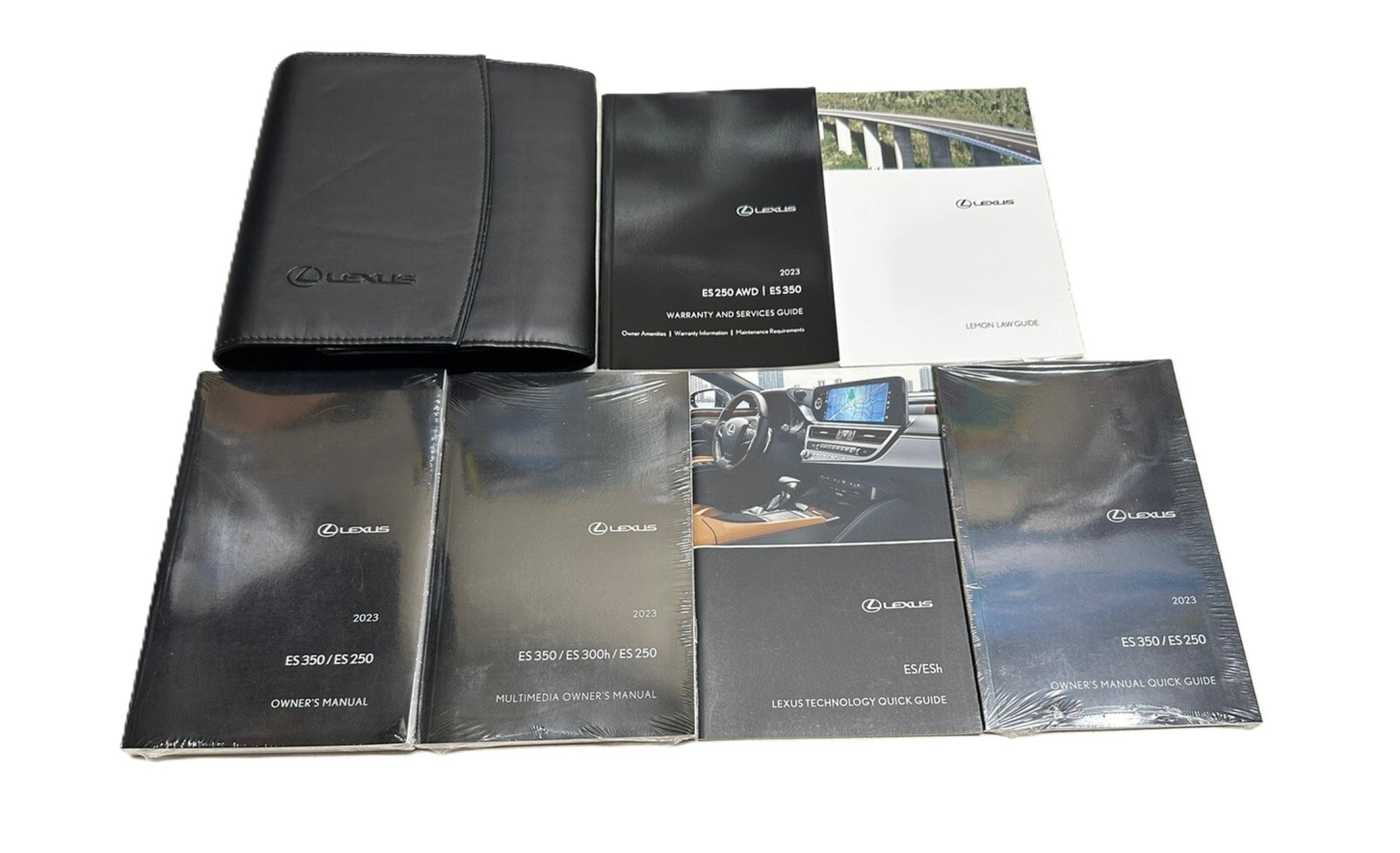 2023 Lexus ES 350 Owner’s Manual Complete Factory Set