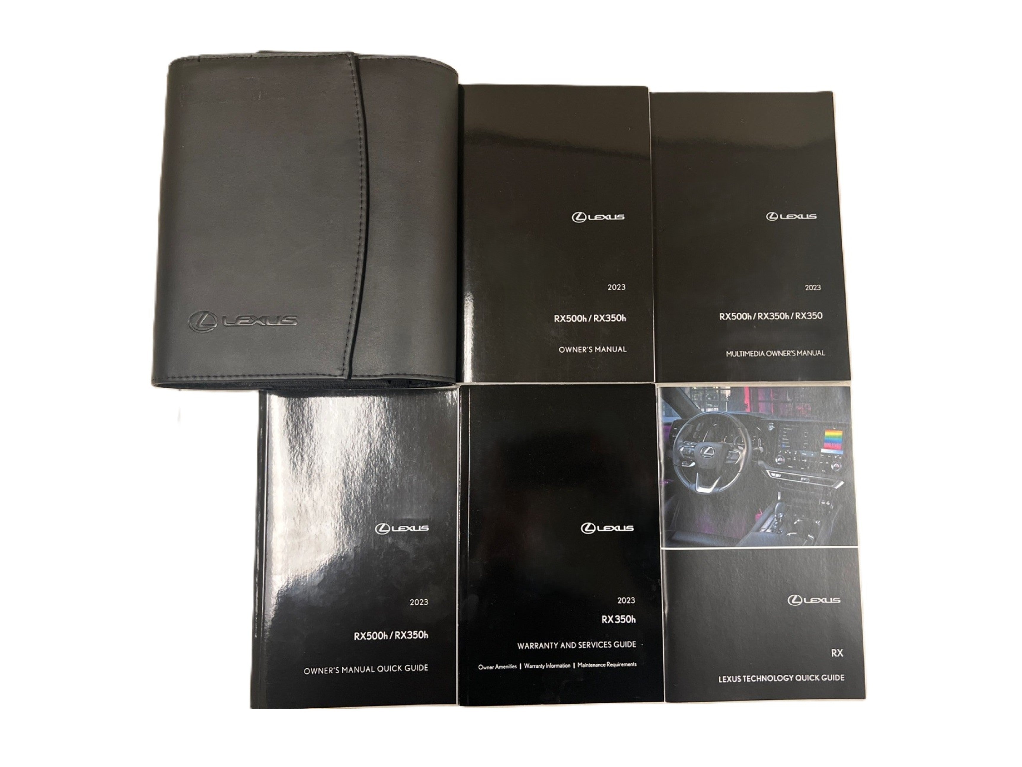 2023 Lexus RX350h RX 350h Owners Manual Factory Complete Set