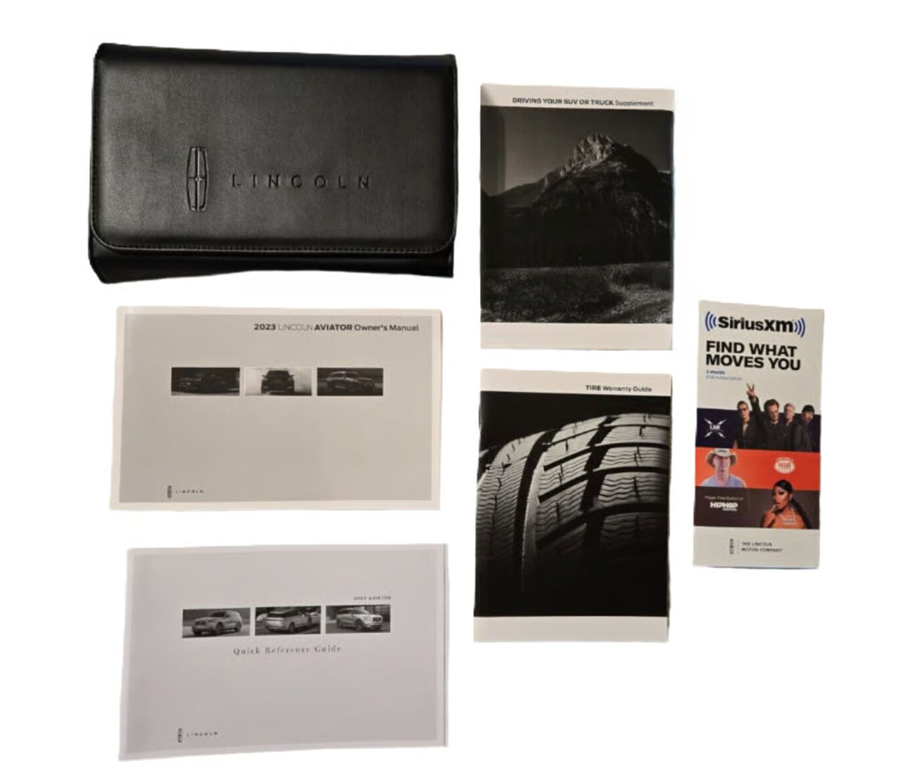 2023 Lincoln Aviator Owners Manual Complete Set