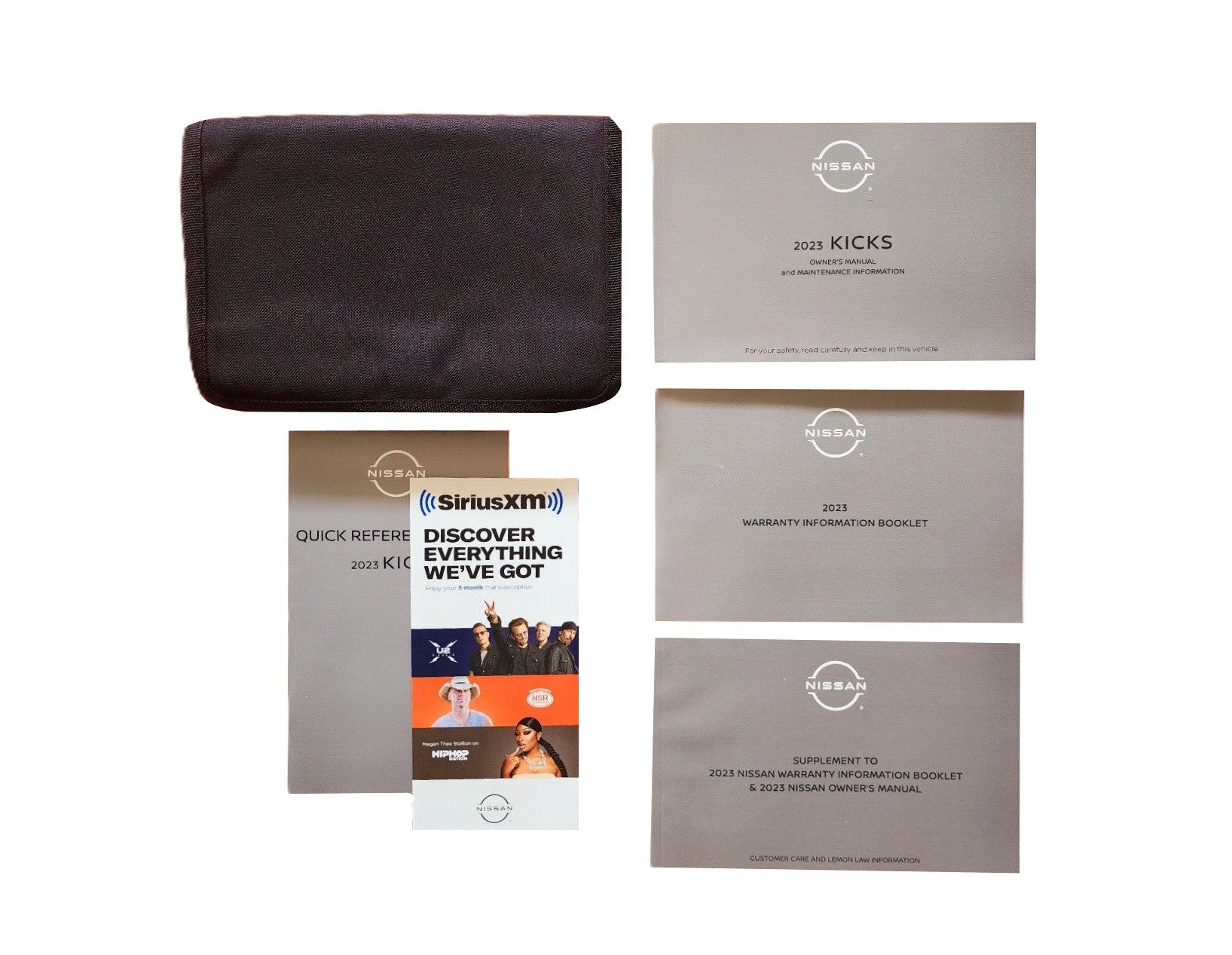 2023 Nissan Kicks Owners Manual Complete Set