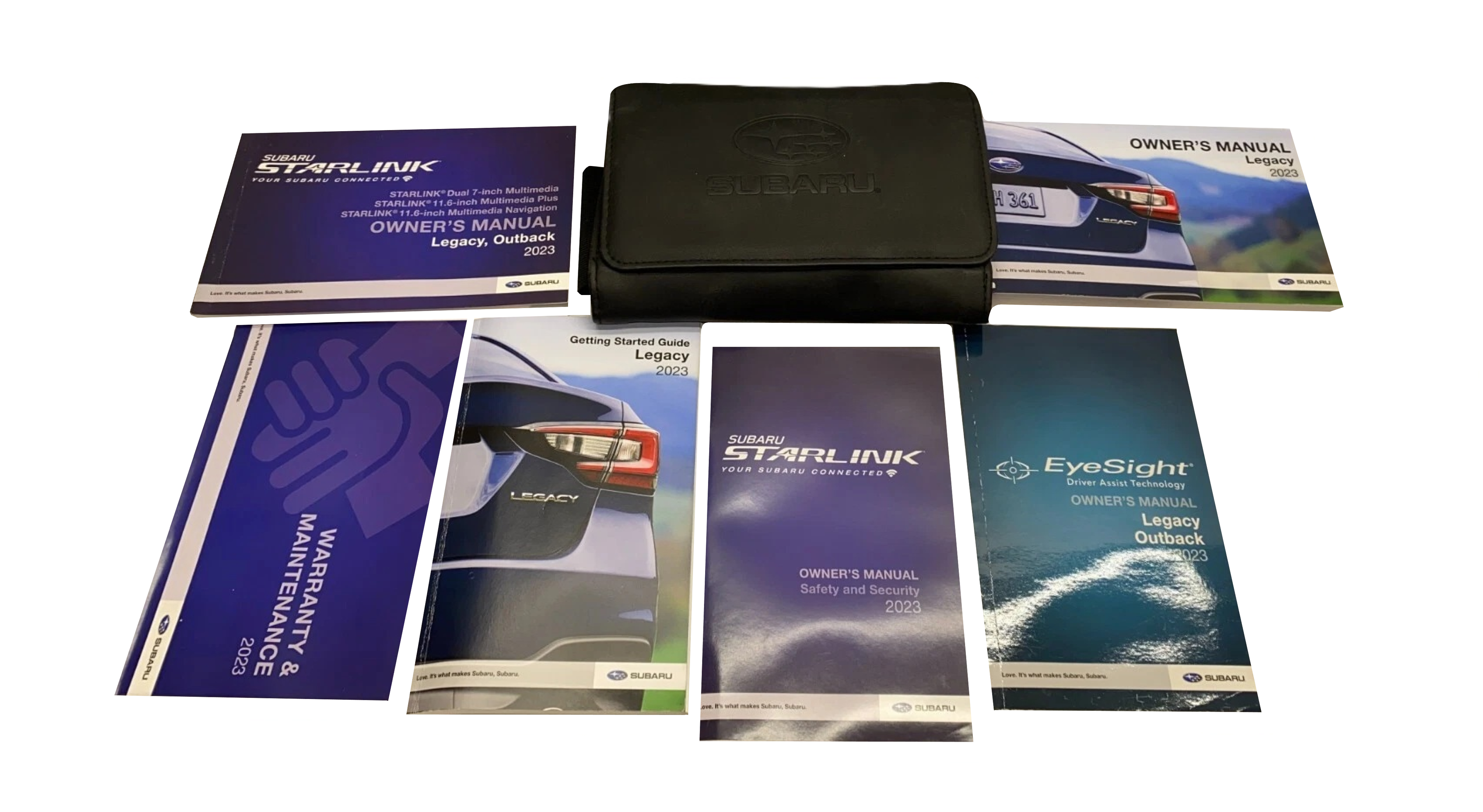 2023 Subaru Legacy Owners Manual Complete Set