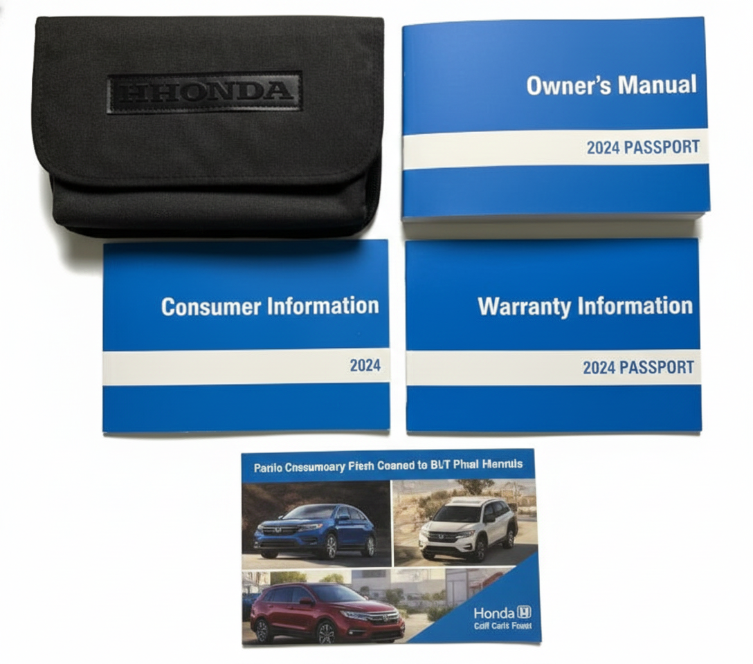 2024 Honda Passport Owners Manual Complete Set