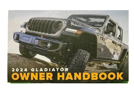 2024 Jeep Gladiator Owners Manual Factory Complete Set
