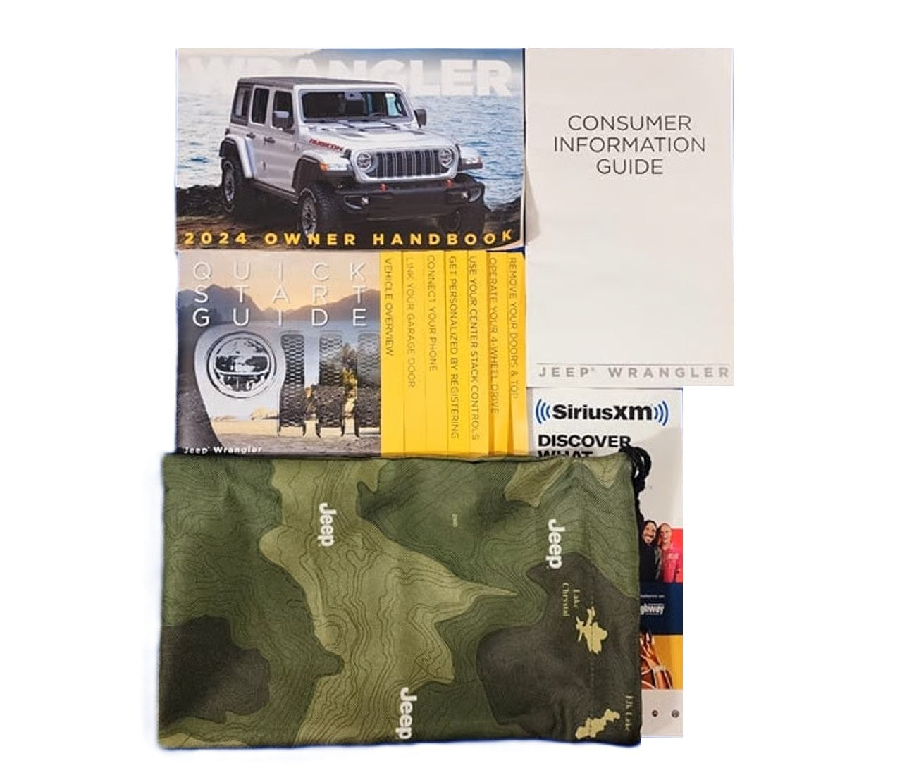 2024 Jeep Wrangler Owners Manual Factory Complete Set