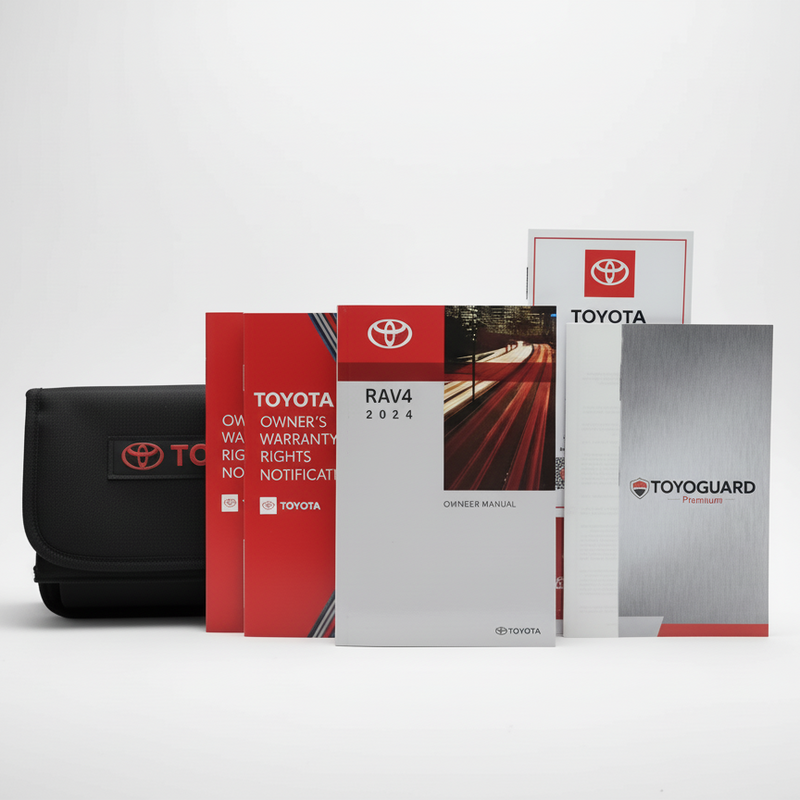 2024 Toyota Rav4 Owners Manual Complete Set