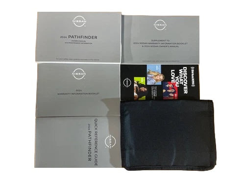 2024 Nissan Pathfinder Owners Manual Complete Set