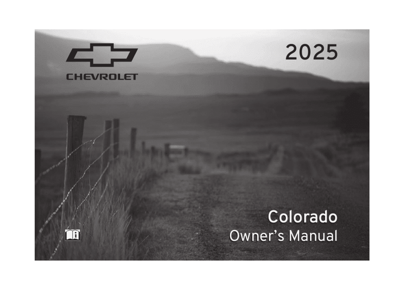 2025 Chevrolet Colorado Owners Manual Complete Factory Set