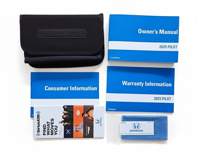 2025 Honda Pilot Owners Manual Complete Set