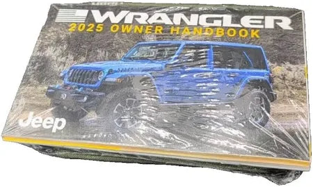 2025 Jeep Wrangler Owners Manual Factory Complete Set
