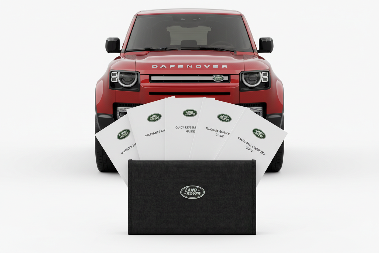 2025 Land Rover Defender 130 Owners Manual Complete Factory Set OEM
