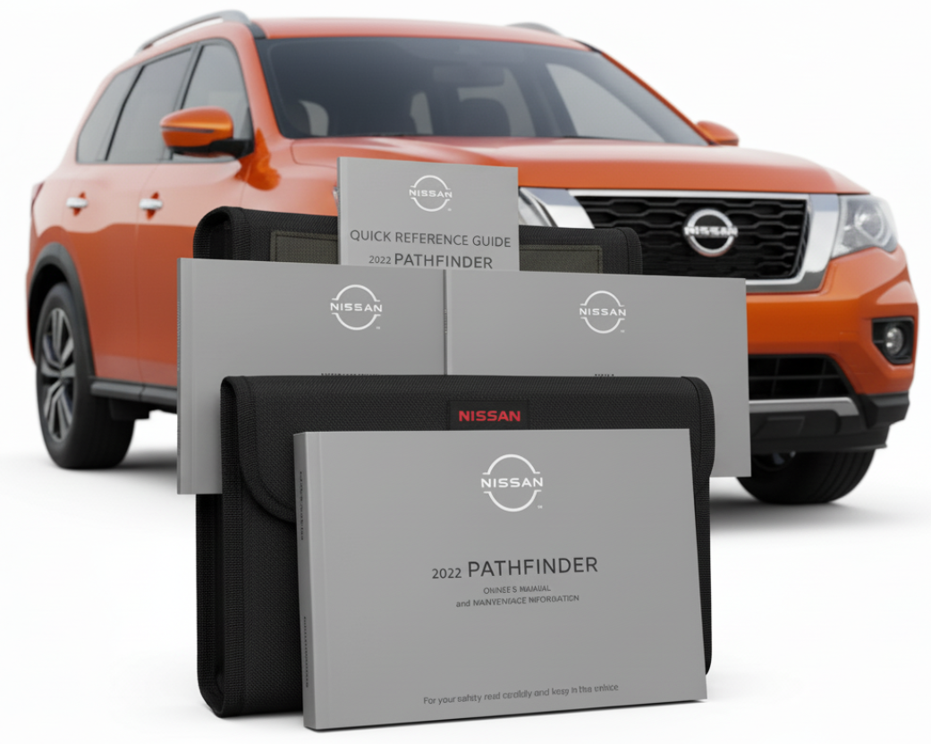 2025 Nissan Pathfinder Owners Manual Complete Set