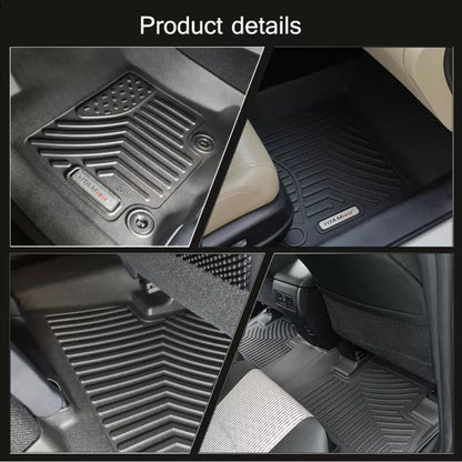 3D Floor Mat Liners for 2013-2018 Dodge Ram 1500 2500 3500 Crew Cab All-Weather