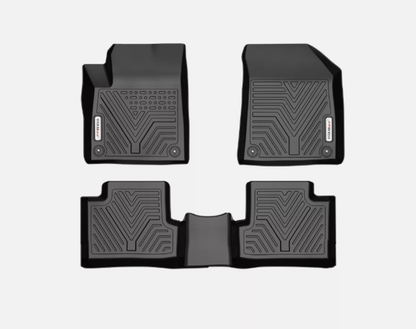 3D Floor Mats for 2015-2023 Jeep Cherokee All-Season Car Full TPE Floor Liners