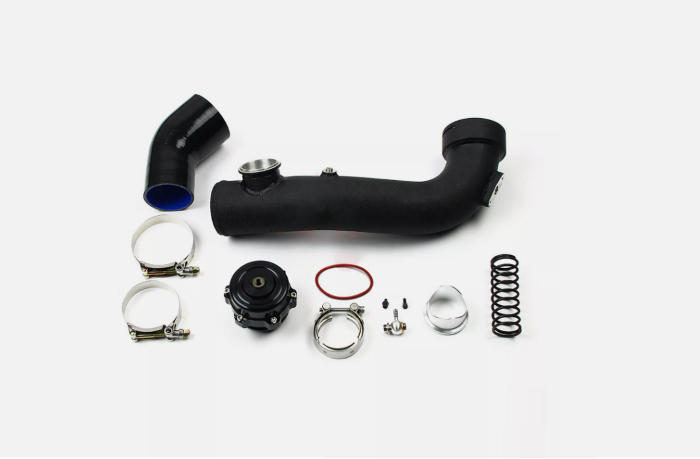 50MM Intake Turbo Charge Pipe BOV Kit fits 2008-2010 BMW N54 E60 E88 E82 135i & 535i E61