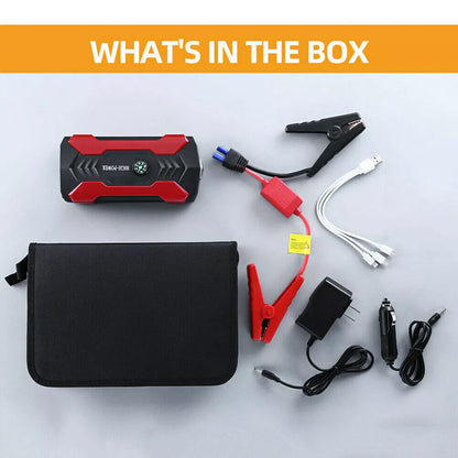 99800mAh Car Jump Starter Booster Jumper Box Power Bank Battery Charger Portable