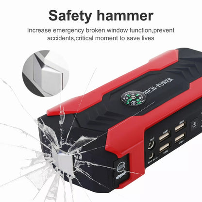 99800mAh Car Jump Starter Booster Jumper Box Power Bank Battery Charger Portable