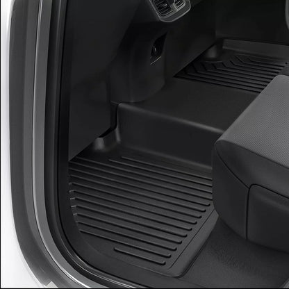 All-Weather 3-Row Floor Mats for 2016-2022 Honda Pilot 8-Passenger TPE Liner Set