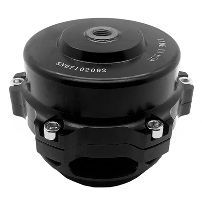 BV50 Series 50mm Blow-Off Valve (BOV) – Fits Q V-Band Flange, Black, 6 PSI Spring