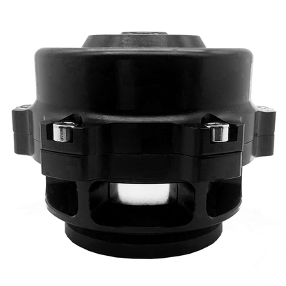 BV50 Series 50mm Blow-Off Valve (BOV) – Fits Q V-Band Flange, Black, 6 PSI Spring