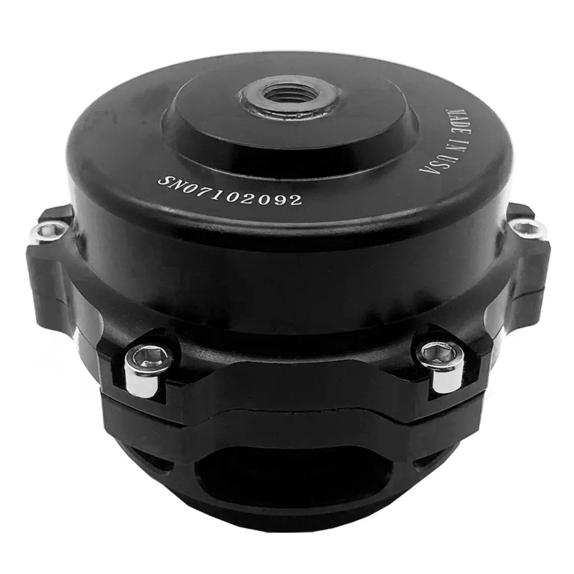 BV50 Series 50mm Blow Off Valve BOV fits Q V-Band Flange Black with 6 PSI Spring