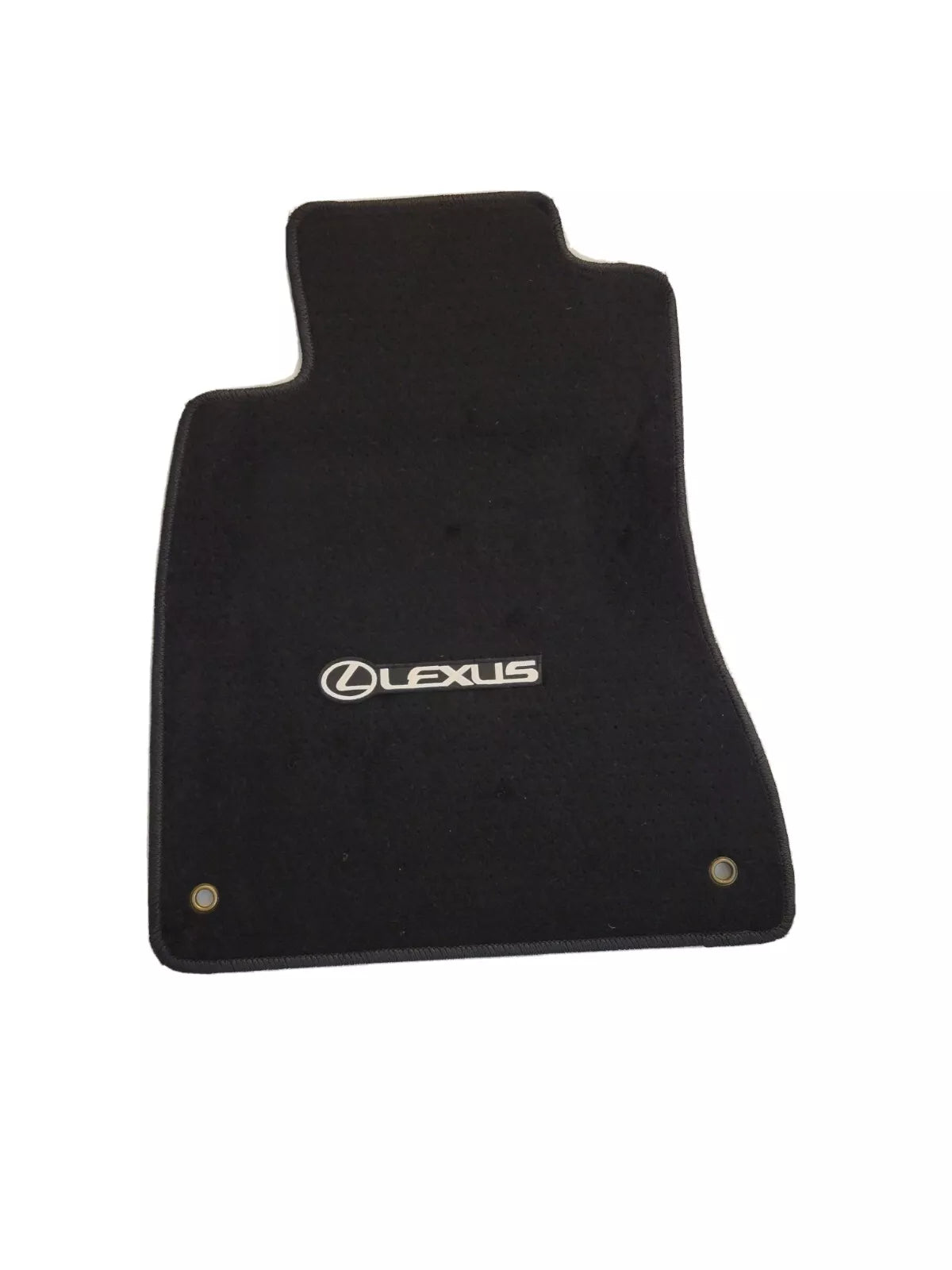 Black Floor Mats with Emblem for 2006-2012 Lexus IS350 IS250 (2-Wheel Drive Only)