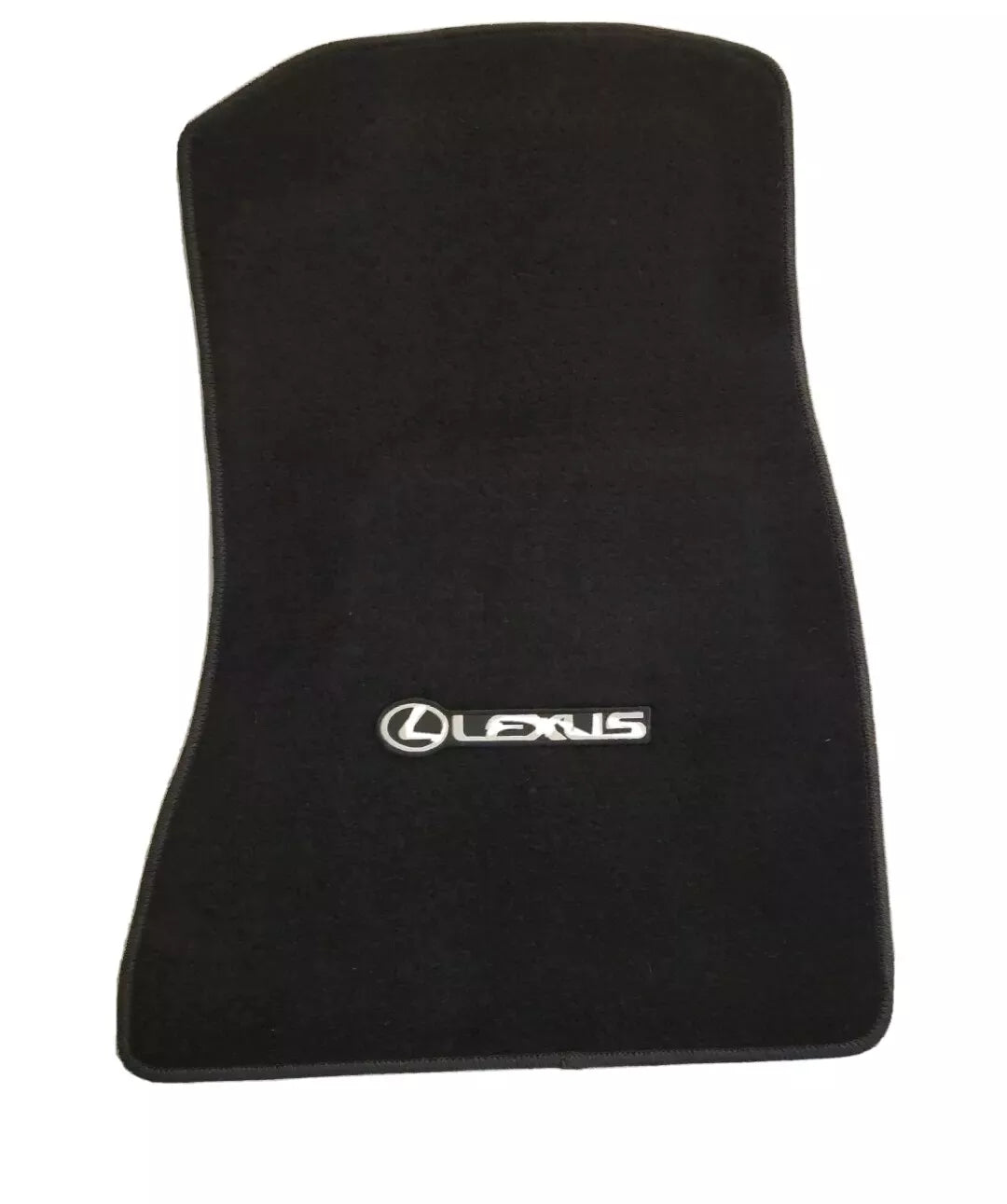 Black Floor Mats with Emblem for 2006-2012 Lexus IS350 IS250 (2-Wheel Drive Only)