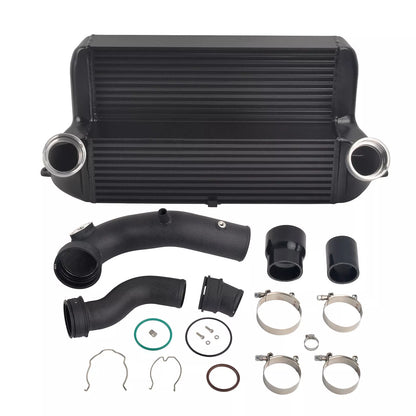 Black Intercooler & Charge Boost Pipe Turbo Kit for BMW X5 F15 E70 X6 F16 E71 35i