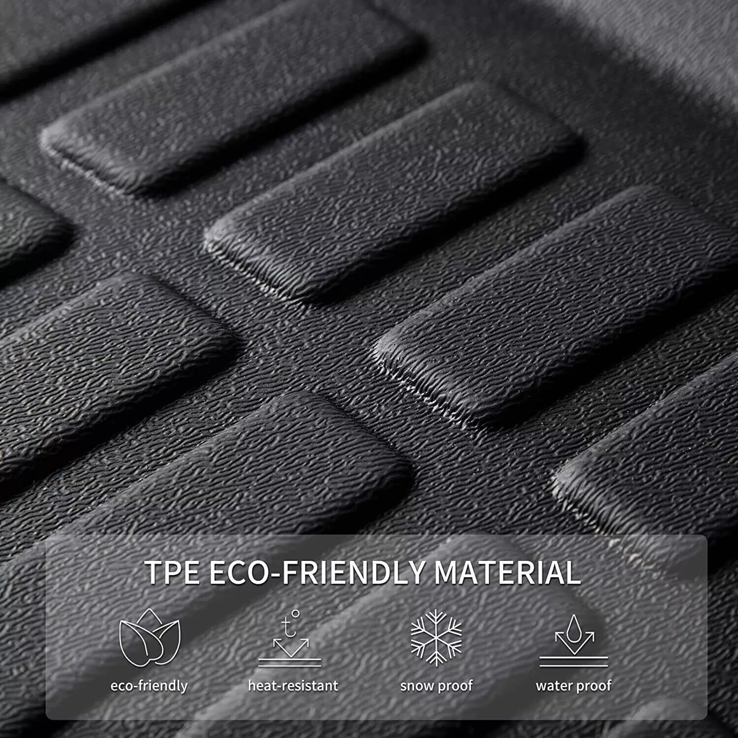 Car Floor Mats Protector for 2017-2020 Hyundai Elantra All-Weather Cargo Liners