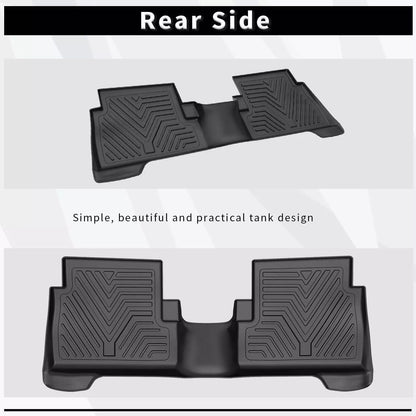 Car Floor Mats for 2013-2019 Ford Escape and 2013-2018 C-Max All Weather TPE Liners