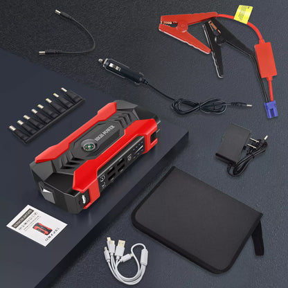 Car Jump Starter 99800mAh Booster Jumper Box Power Bank Battery Charger Portable