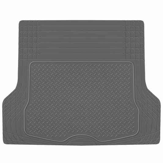 Cargo Trunk Floor Mat Liner for Car SUV Truck All-Weather Semi-Custom Fit Gray