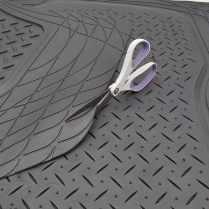 Cargo Trunk Floor Mat Liner for Car SUV Truck All-Weather Semi-Custom Fit Gray