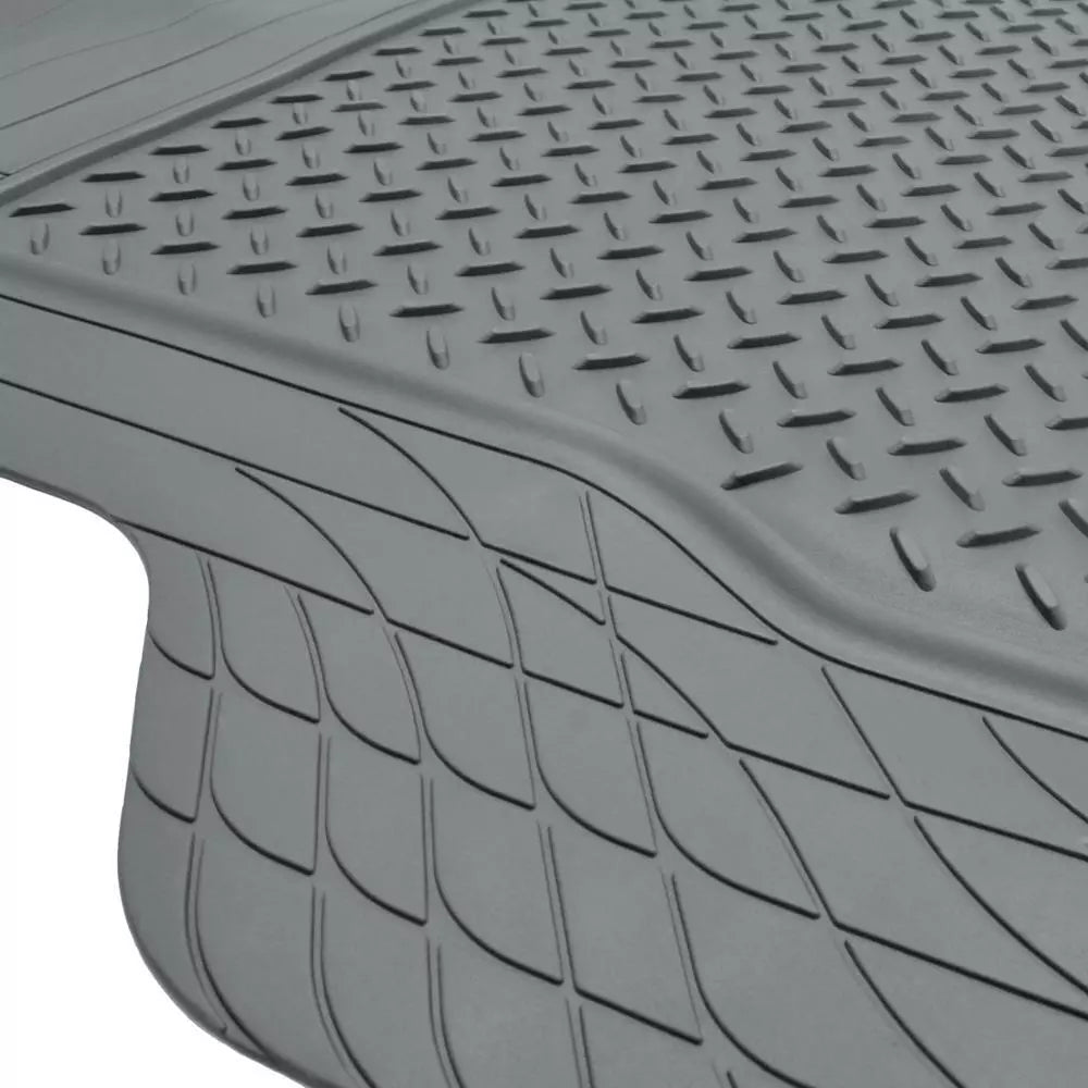 Cargo Trunk Floor Mat Liner for Car SUV Truck All-Weather Semi-Custom Fit Gray