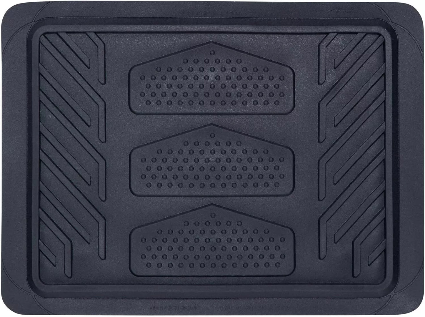 Chevy Bowtie Logo Heavy Duty Truck SUV Car All-Weather Rubber 4pc Floor Mats Set