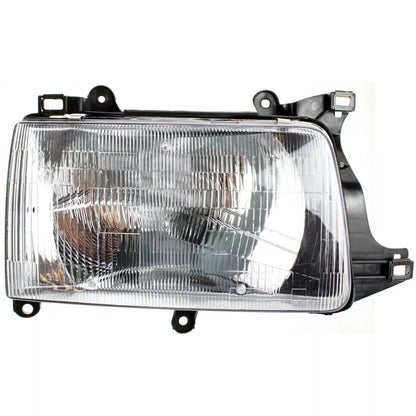 Fits1993-1998 Toyota T100 Set Headlight Assembly - Left Right Side Halogen