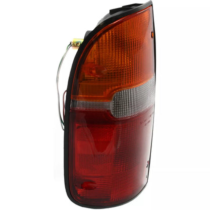 Fits 1995-2000 Toyota Tacoma Tail Light Set - Left and Right Tail Lamp Halogen W/Bulb