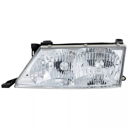 Fits 1998-1999 Toyota Avalon Set Headlight Assembly - Left Right Side Halogen With Bulb