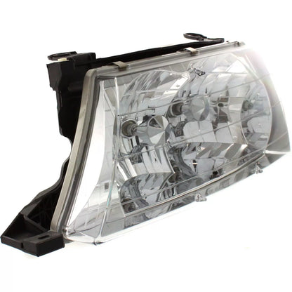 Fits 1998-1999 Toyota Avalon Set Headlight Assembly - Left Right Side Halogen With Bulb