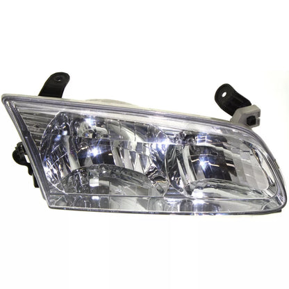 Fits 2000-2001 Toyota Camry Set Headlight Assembly - Left Right Side Halogen Corner Lights W/bulb