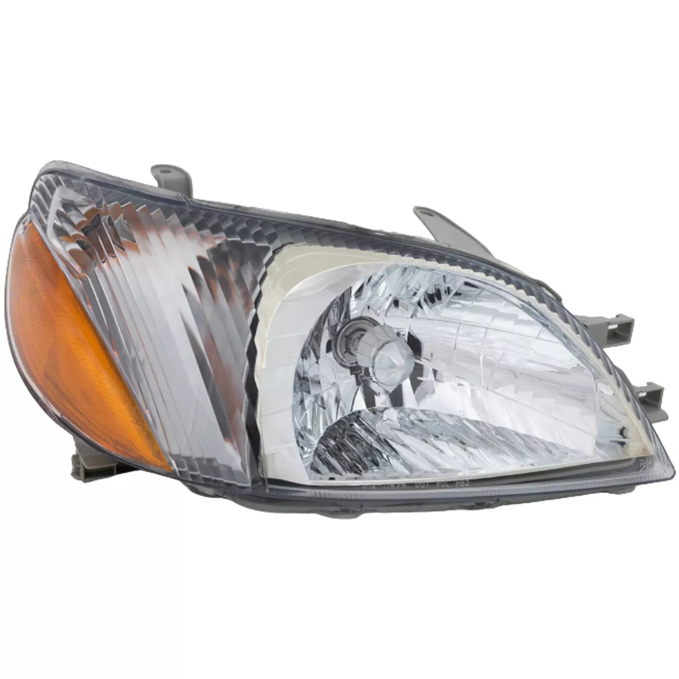 Fits 2000 2001 2002 Toyota Echo Set Headlight Assembly - Left Right Side Halogen With Bulb