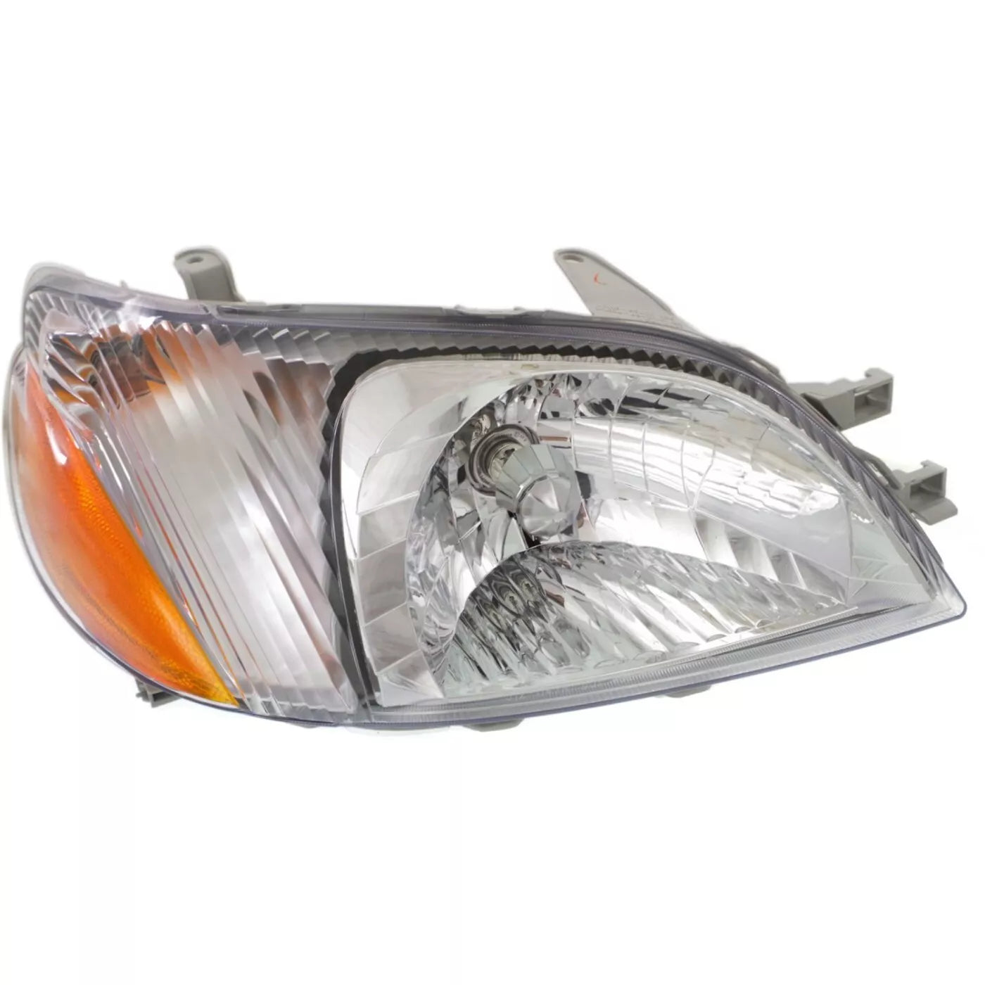 Fits 2000 2001 2002 Toyota Echo Set Headlight Assembly - Left Right Side Halogen With Bulb