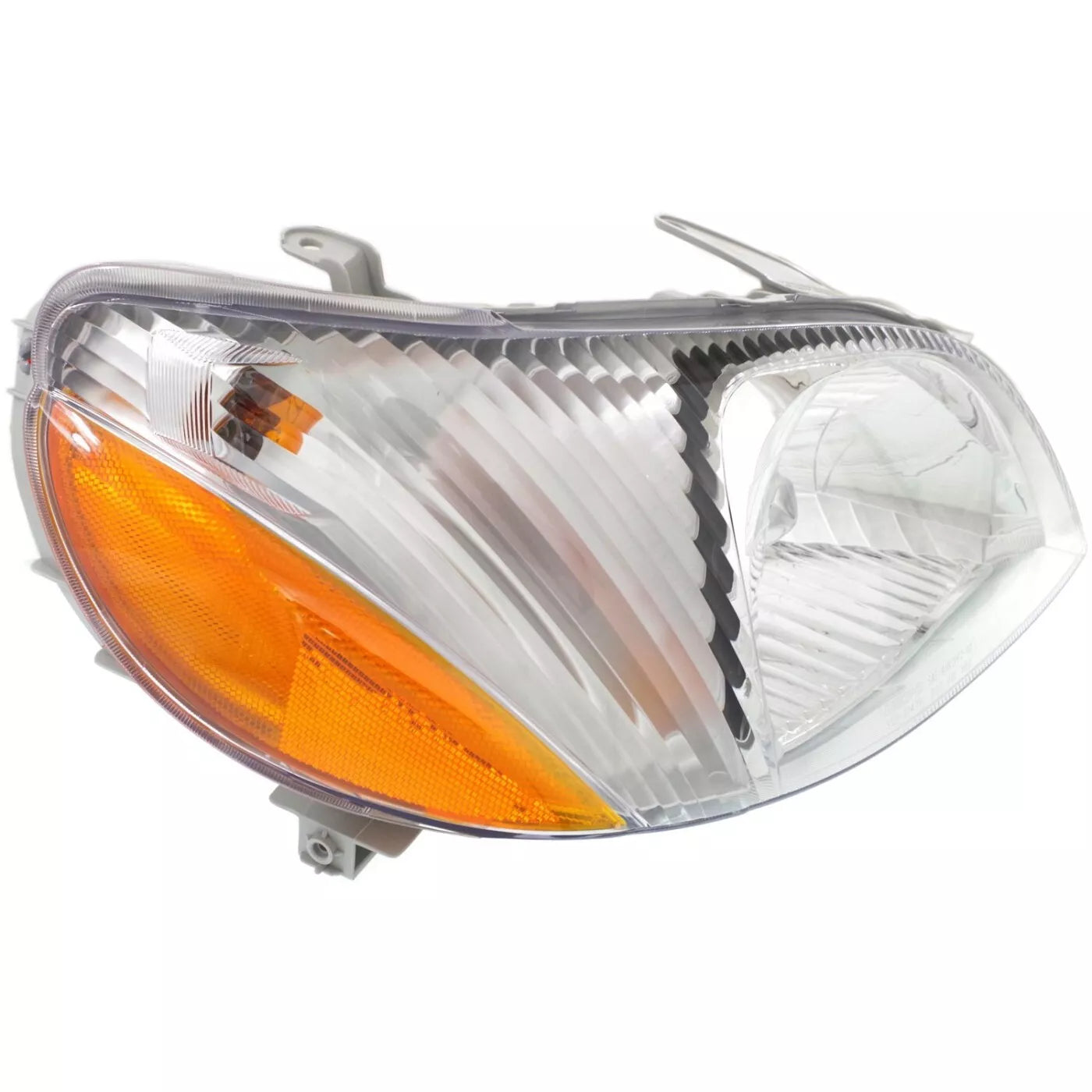 Fits 2000 2001 2002 Toyota Echo Set Headlight Assembly - Left Right Side Halogen With Bulb