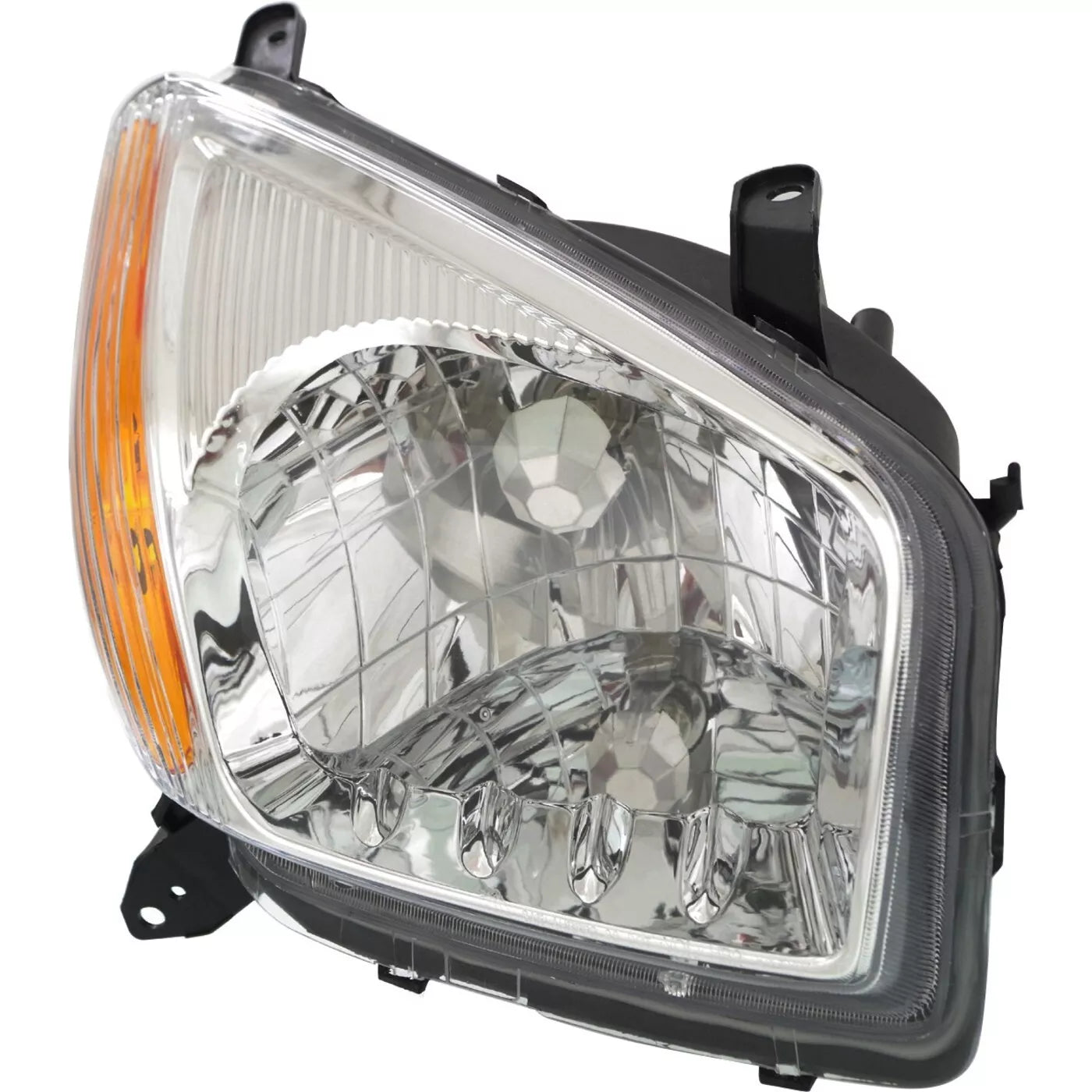 Fits 2001-2003 Toyota RAV4 Set Headlight Assembly - Left Right Side Halogen