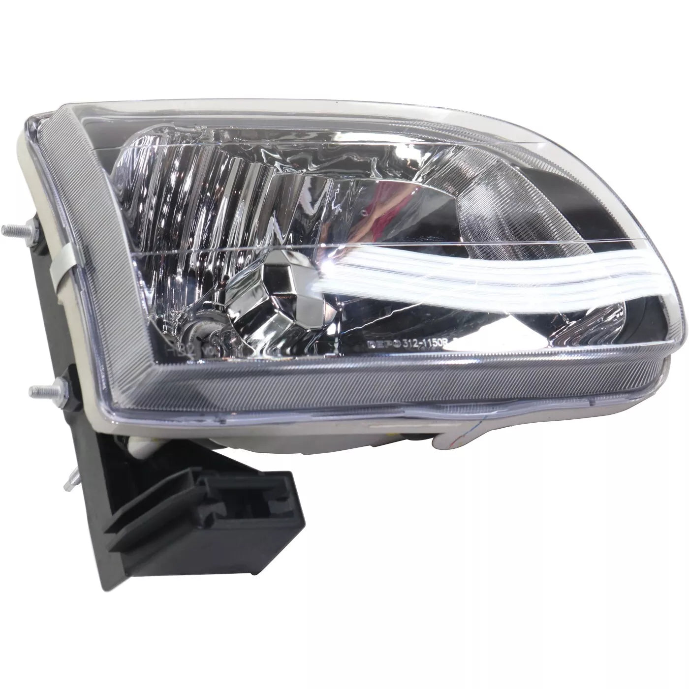 Fits 2001-2004 Toyota Tacoma Set Headlight Assembly - Left Right Side Halogen W/Bulb