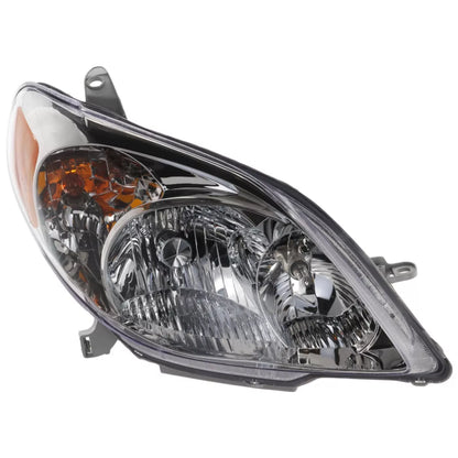 Fits 2003-2008 Toyota Matrix Set Headlight Assembly - Left Right Side Halogen